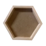 Moos Bilderrahmen Hexagon