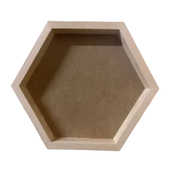 Moos Bilderrahmen Hexagon